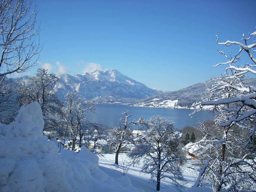 Attersee-Chalet Angermann Familie Spalt ชไตน์บาค อัม อัทเทอร์เซ ภายนอก รูปภาพ