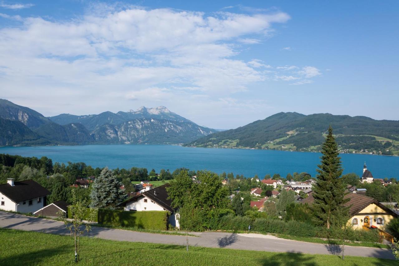 Attersee-Chalet Angermann Familie Spalt ชไตน์บาค อัม อัทเทอร์เซ ภายนอก รูปภาพ